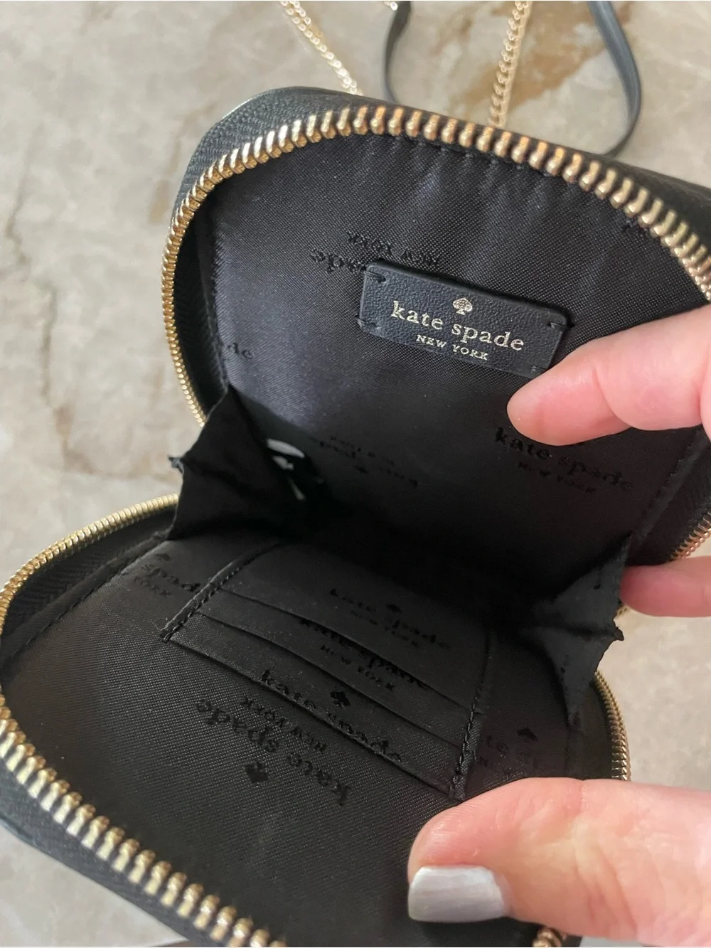 kate spade compact quilted